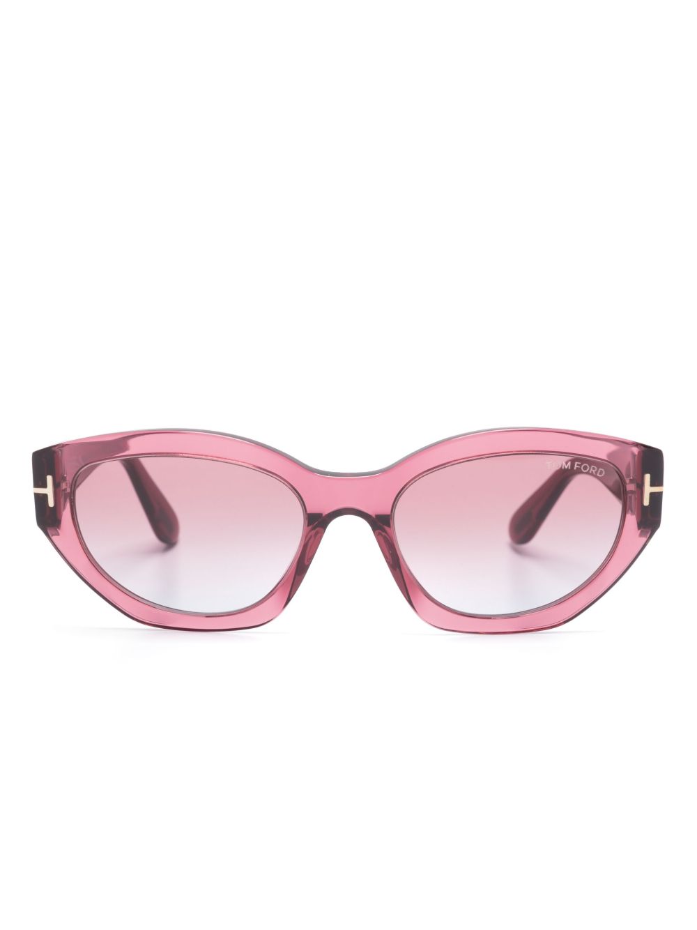 TOM FORD Eyewear Penny 猫眼框太阳眼镜 - 粉色