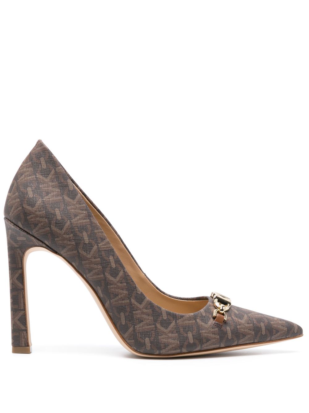 Michael Michael Kors Tiffanie Empire 高跟鞋 - 褐色