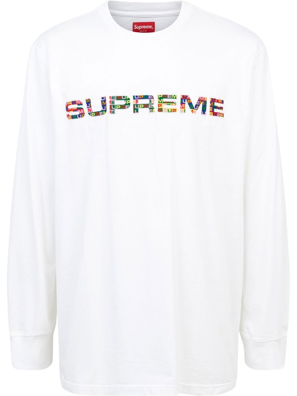 Supreme Meta logo T恤 - 白色