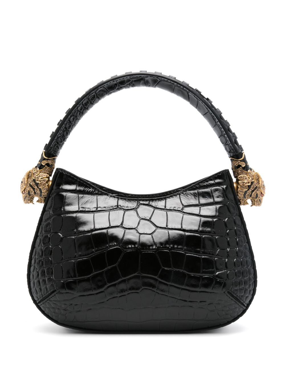 Roberto Cavalli Roar 中号单肩包 - 黑色