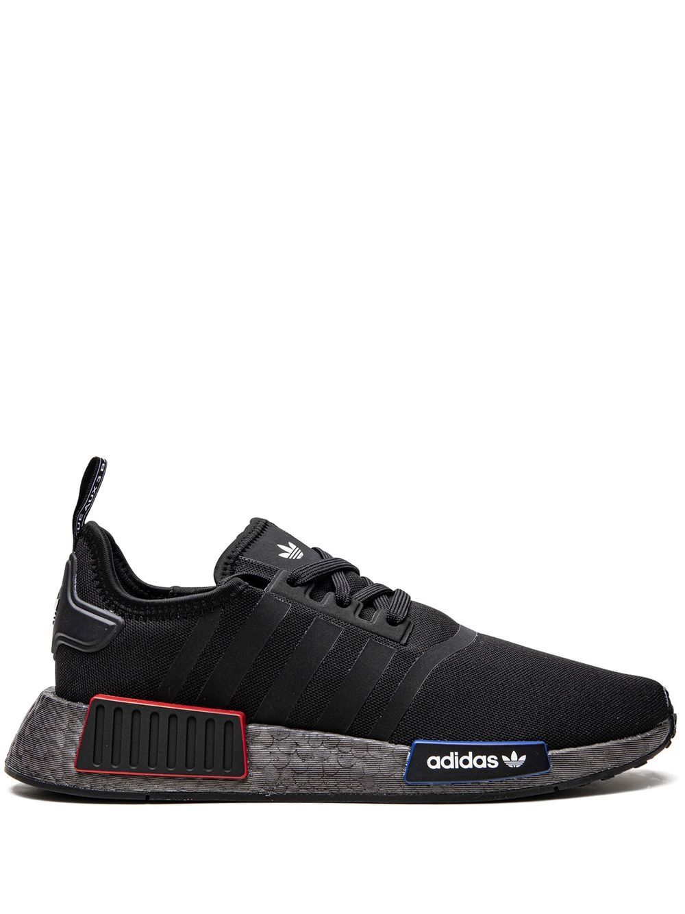 adidas Kids NMD R1 低帮运动鞋 - 黑色