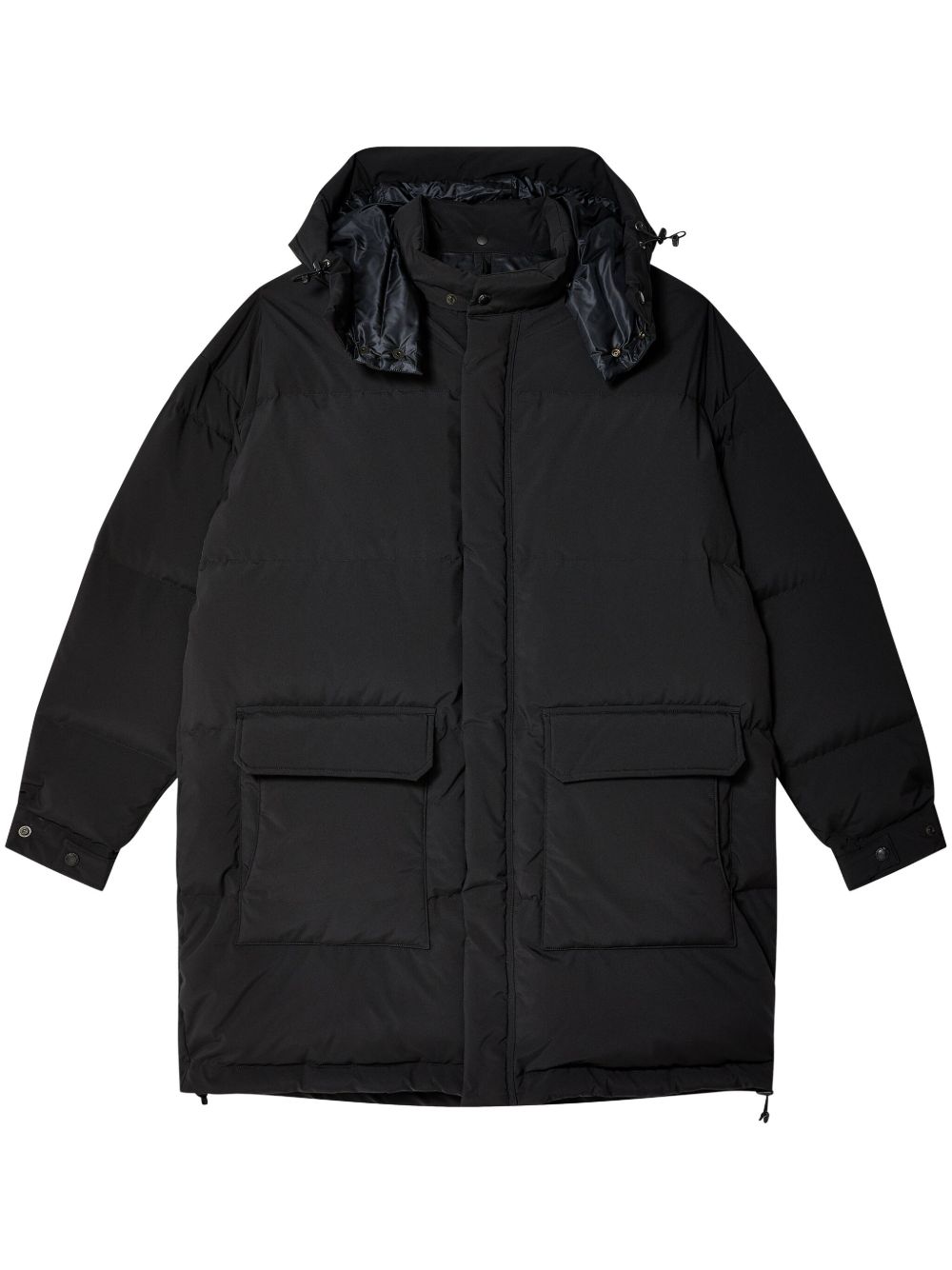 Comme des Garçons Homme 填充外套 - 黑色