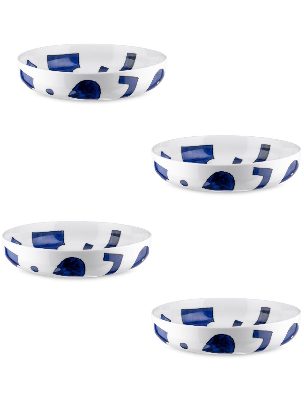Alessi x Naoto Fukasawa Itsumo 汤碗（四件装） - 白色