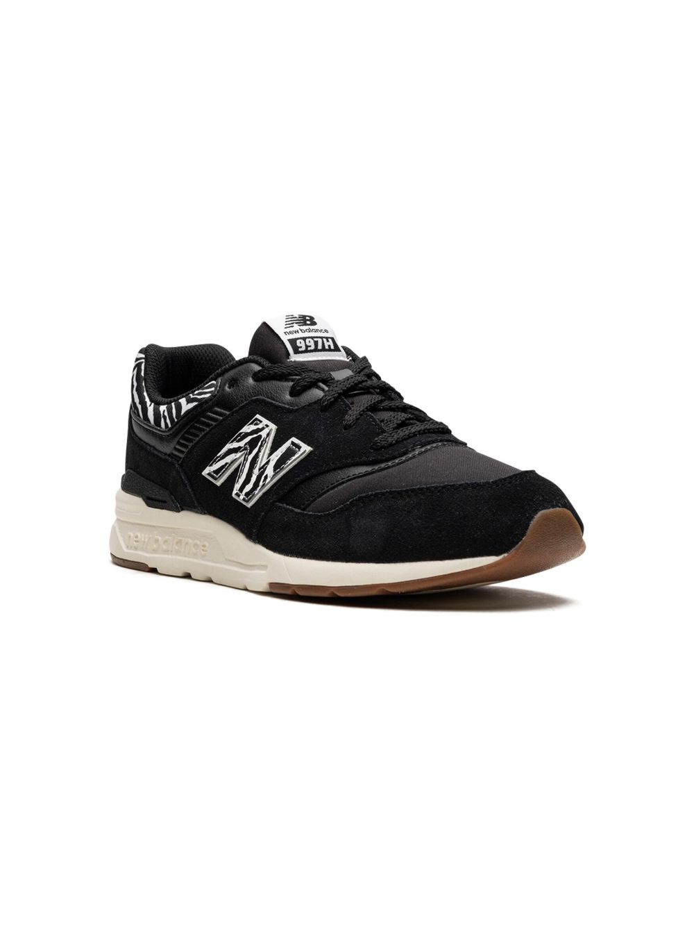 New Balance Kids 997 Zebra 运动鞋 - 黑色