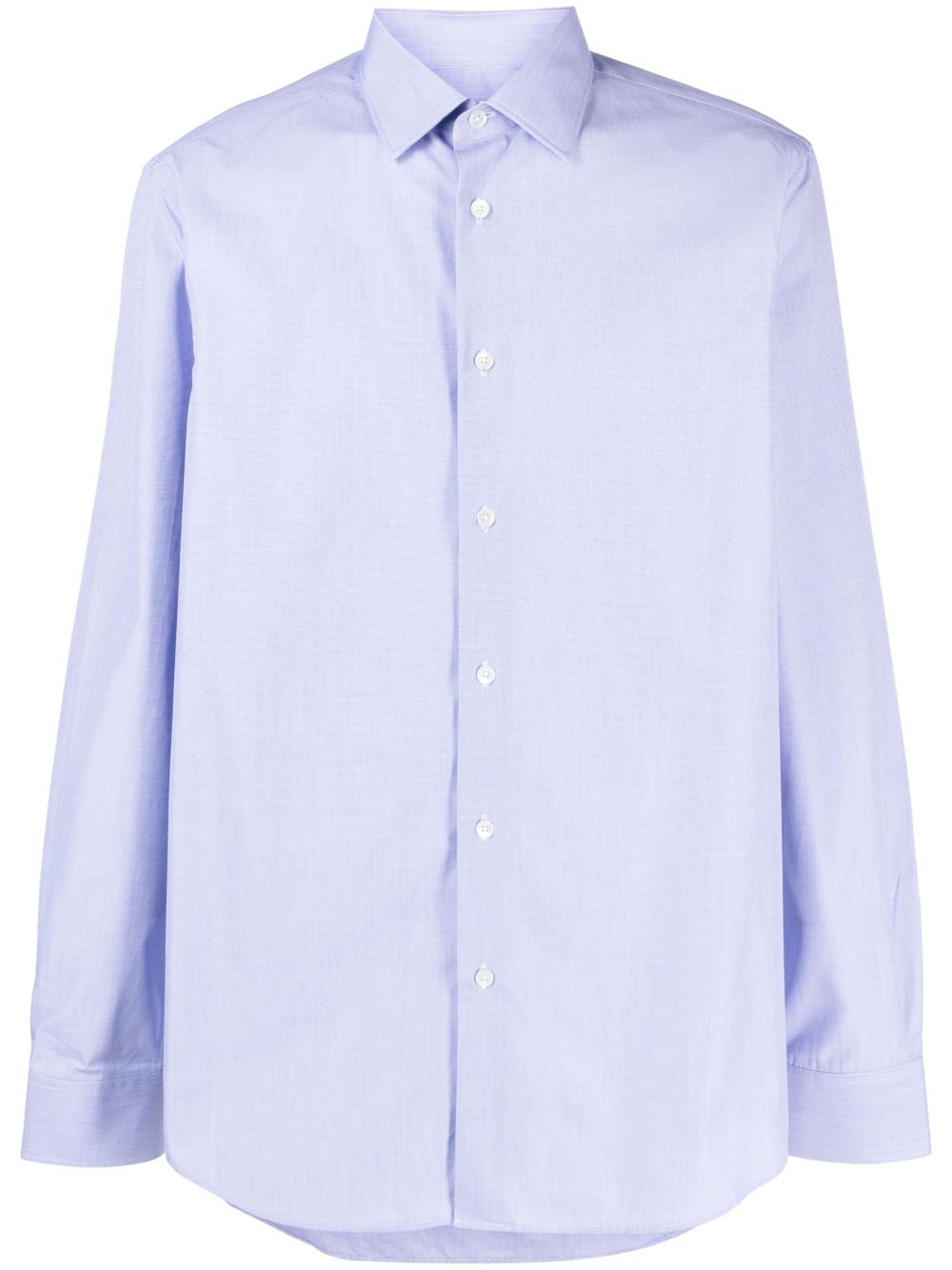 Paul Smith 长袖棉衬衫 - 蓝色