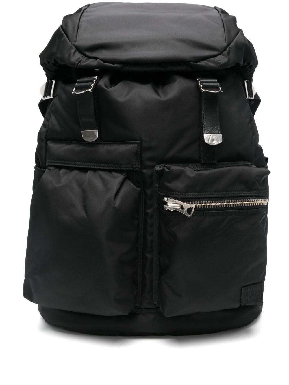 sacai x Porter Pocket 双肩包 - 黑色