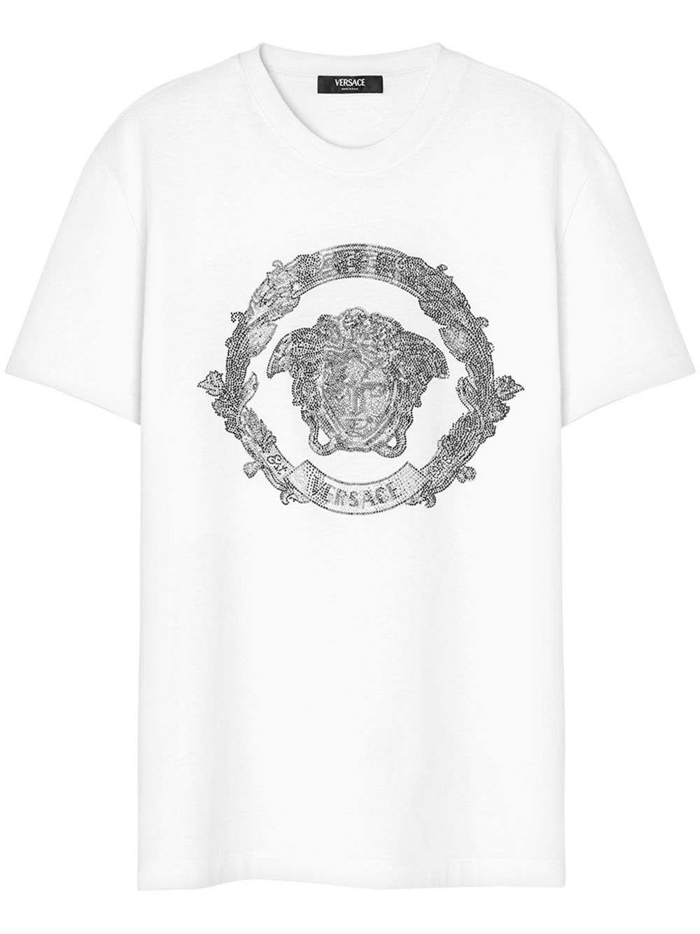 Versace Medusa Head 棉T恤 - 白色