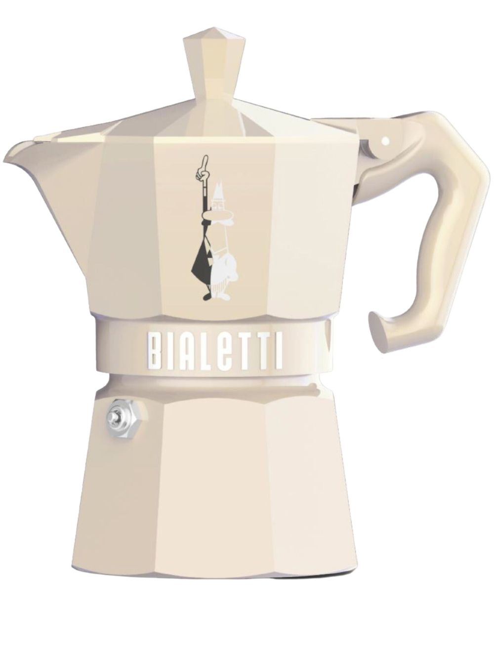 Bialetti Moka Express Alfonso 激光镂空咖啡壶 （93 克 ） - 中性色