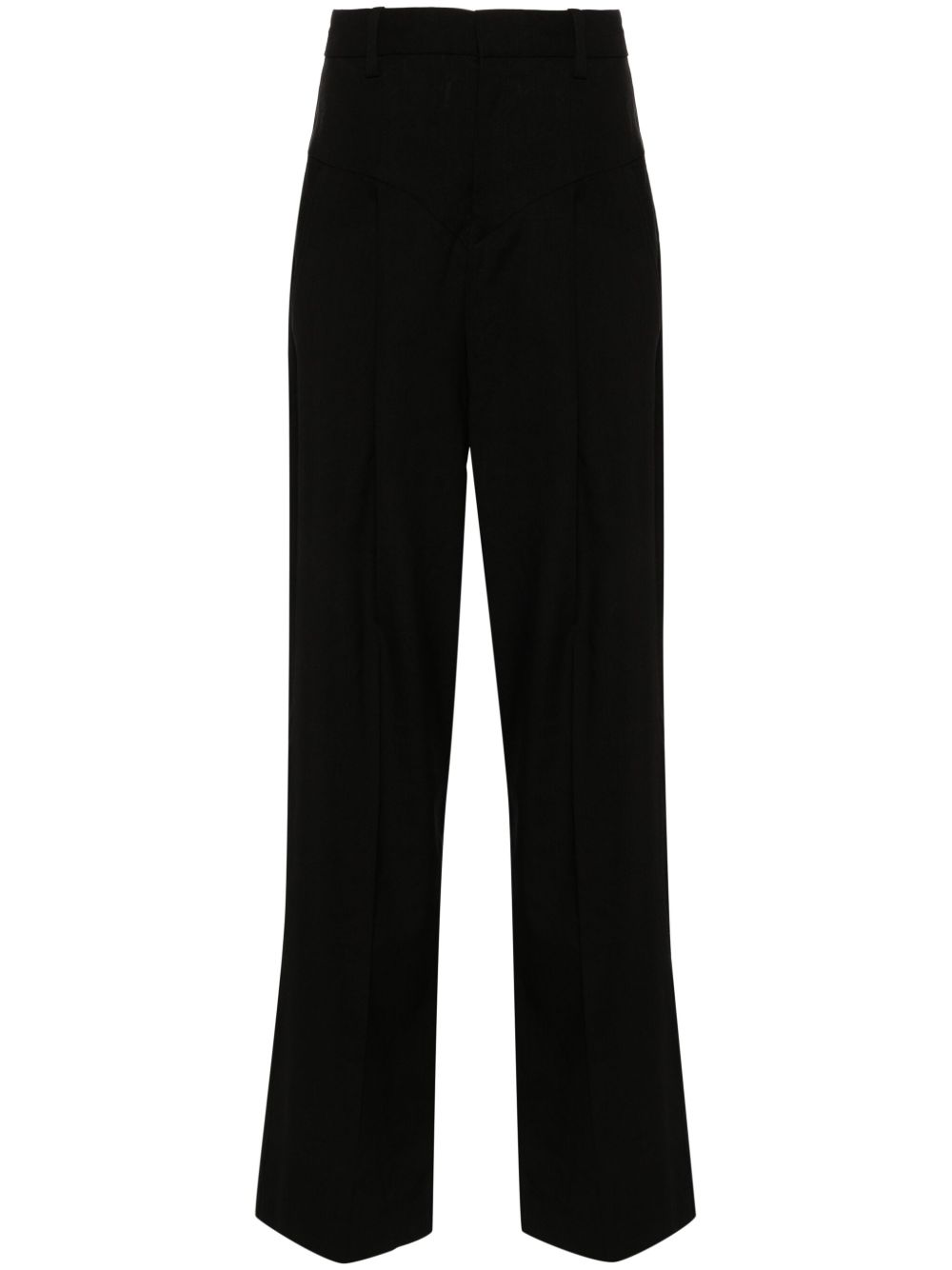 ISABEL MARANT Staya 直筒长裤 - 黑色