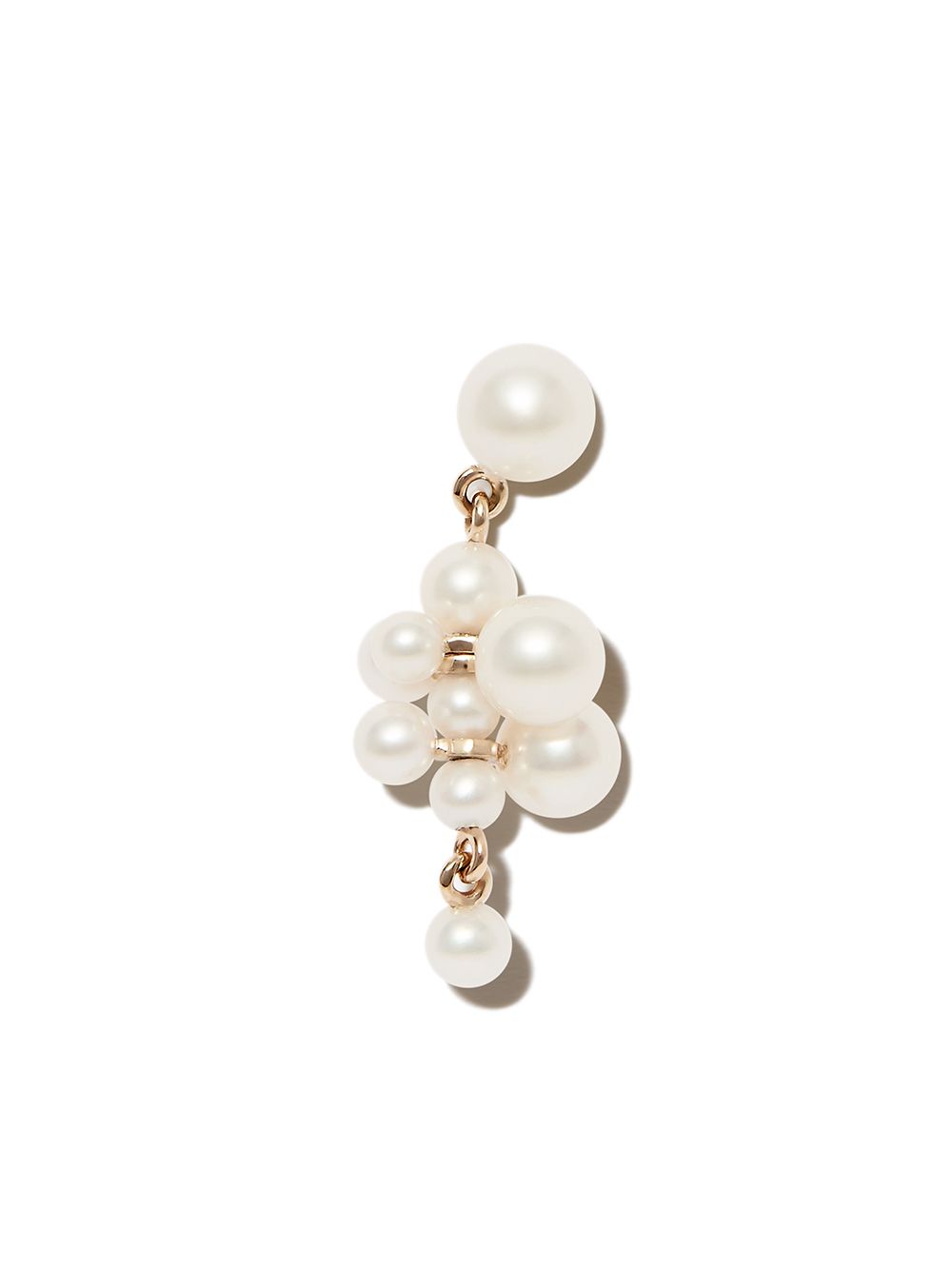 Sophie Bille Brahe Petit Celli 14K黄金耳环 - 金色