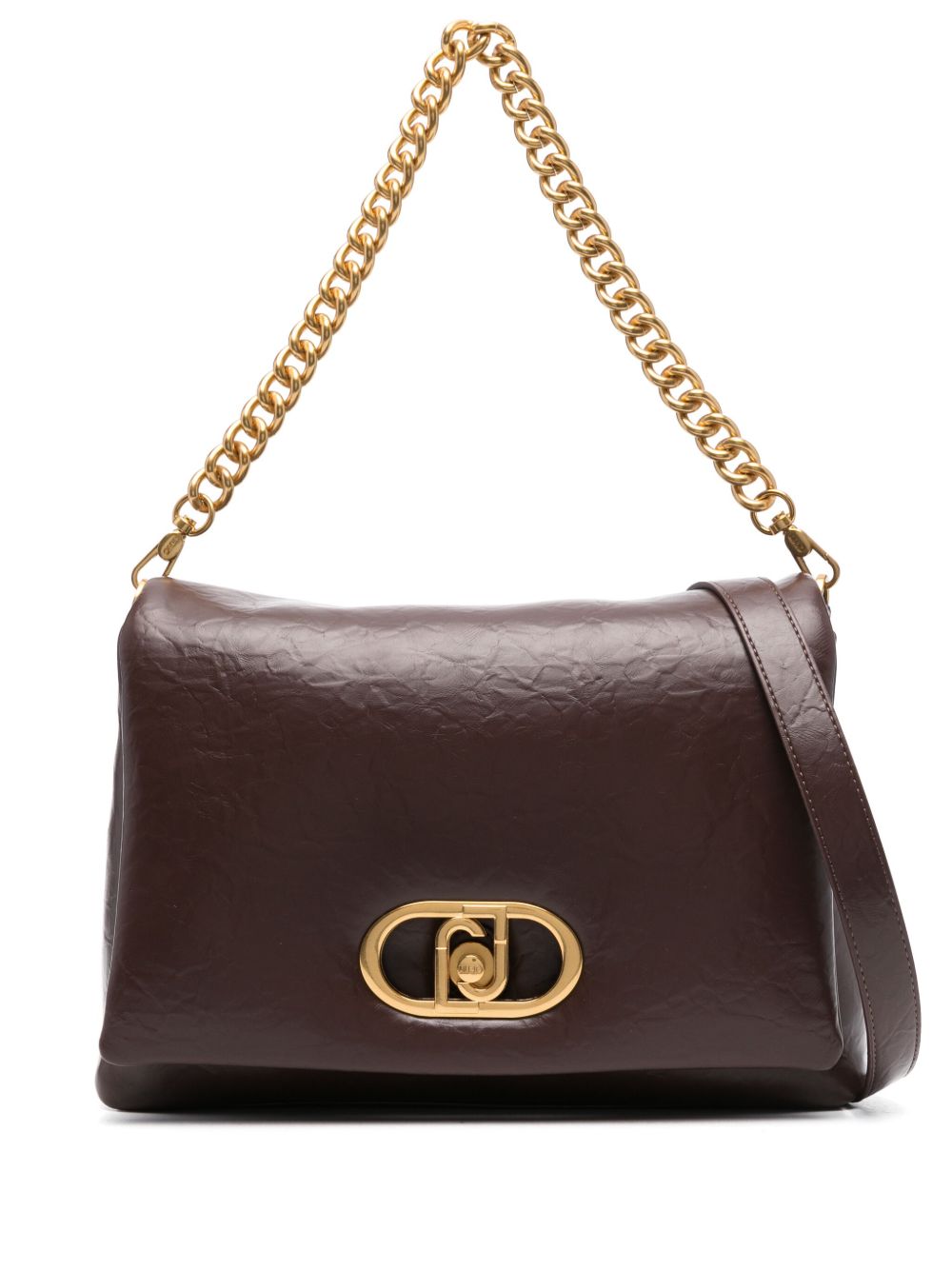 LIU JO LaPuffy crossbody bag - 褐色