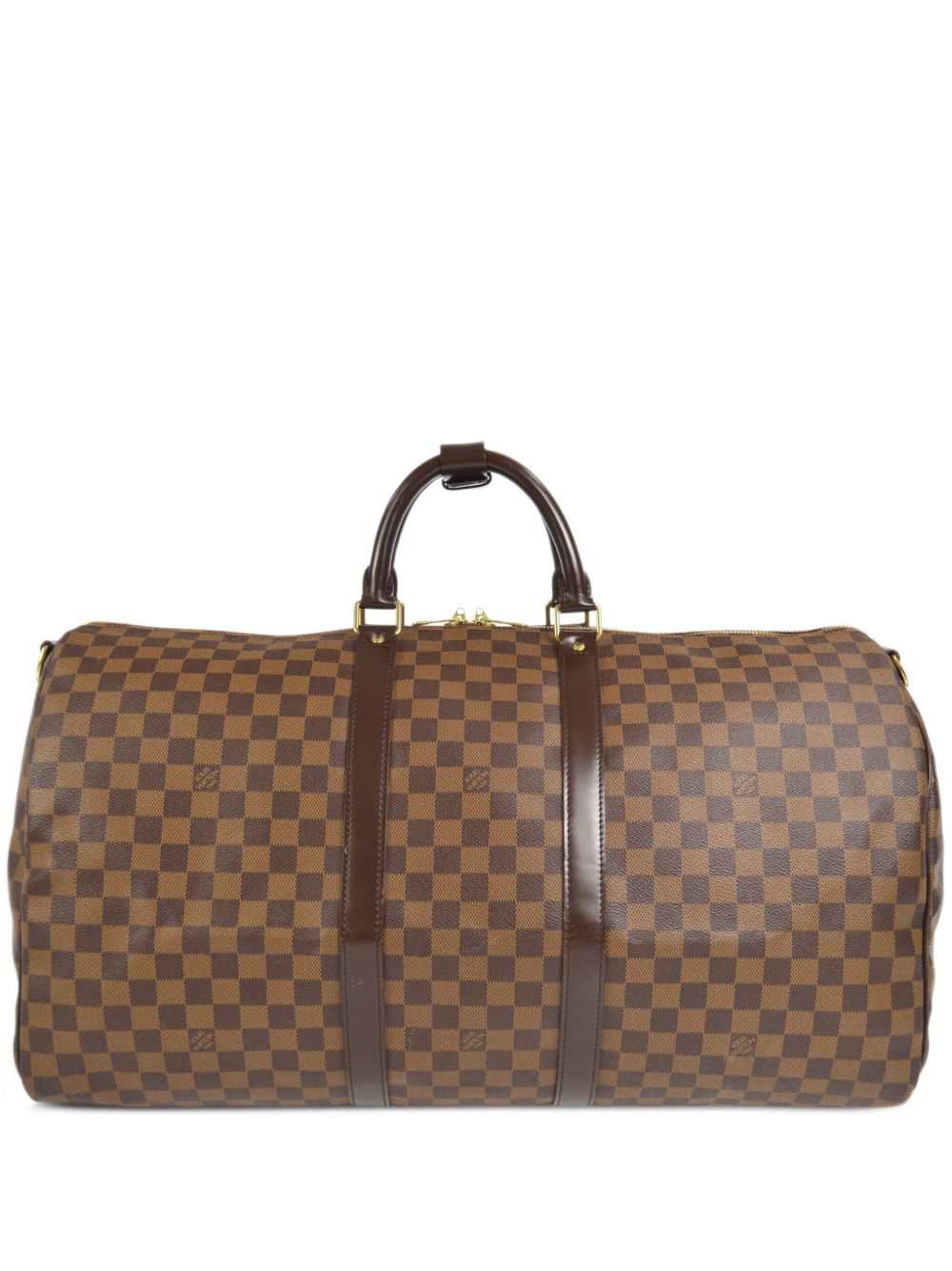 Louis Vuitton Pre-Owned Keepall Bandouliere 55 两用旅行包（2008年典藏款） - 褐色