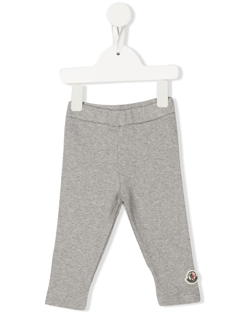 Moncler Enfant 盟可睐 Enfant 标贴细节打底裤 - 灰色