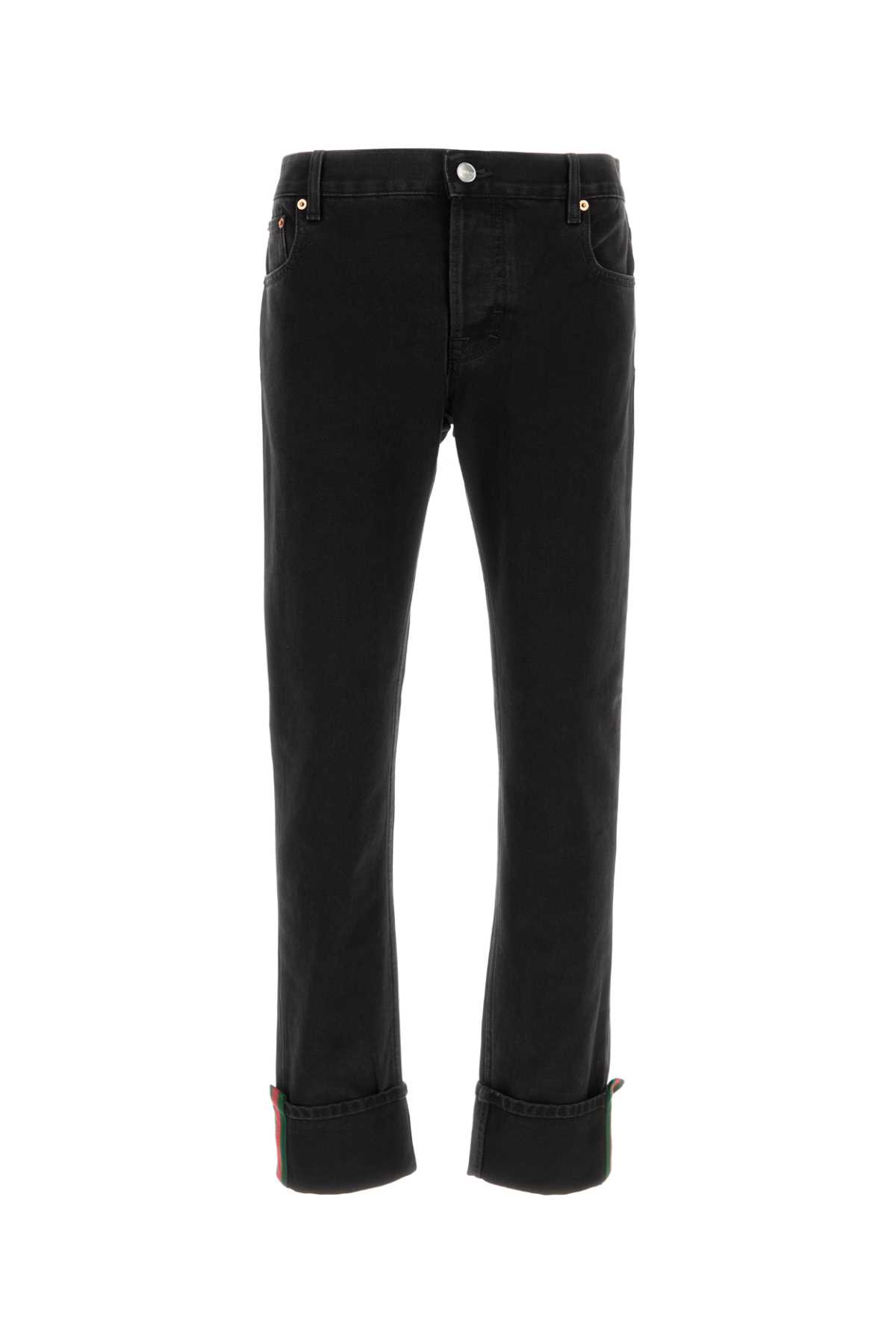 Gucci 黑色牛仔裤