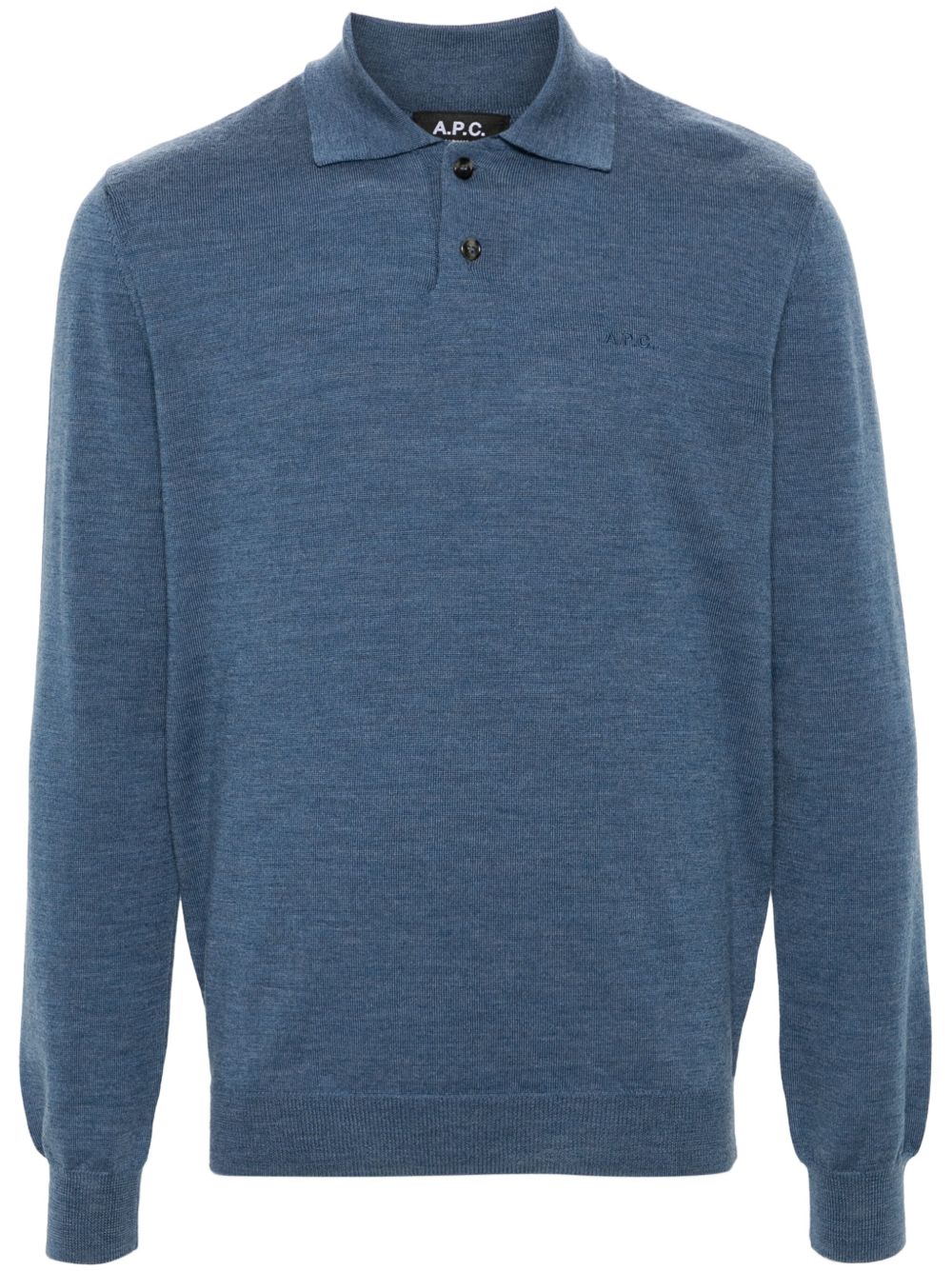 A.P.C. Jacob polo衫 - 蓝色