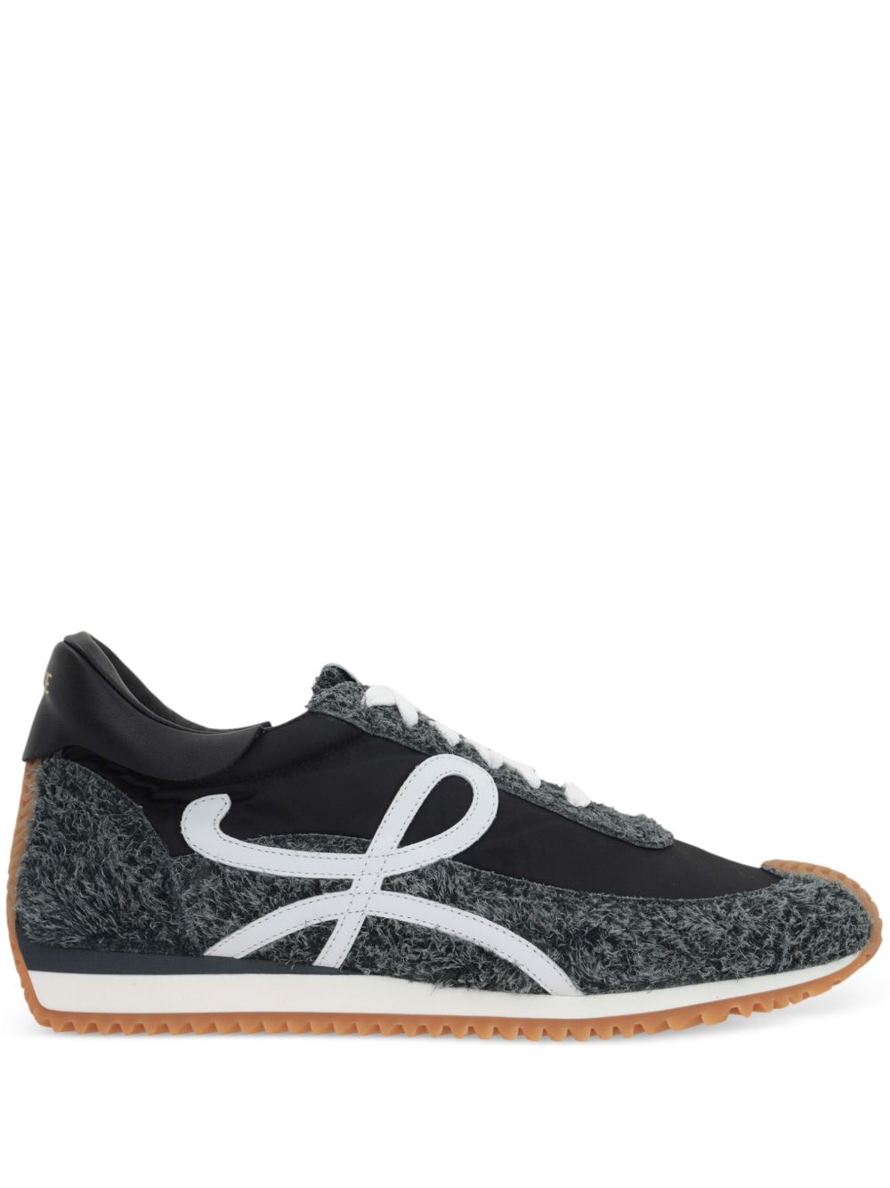 LOEWE Flow Runner Anagram 图案运动鞋 - 灰色