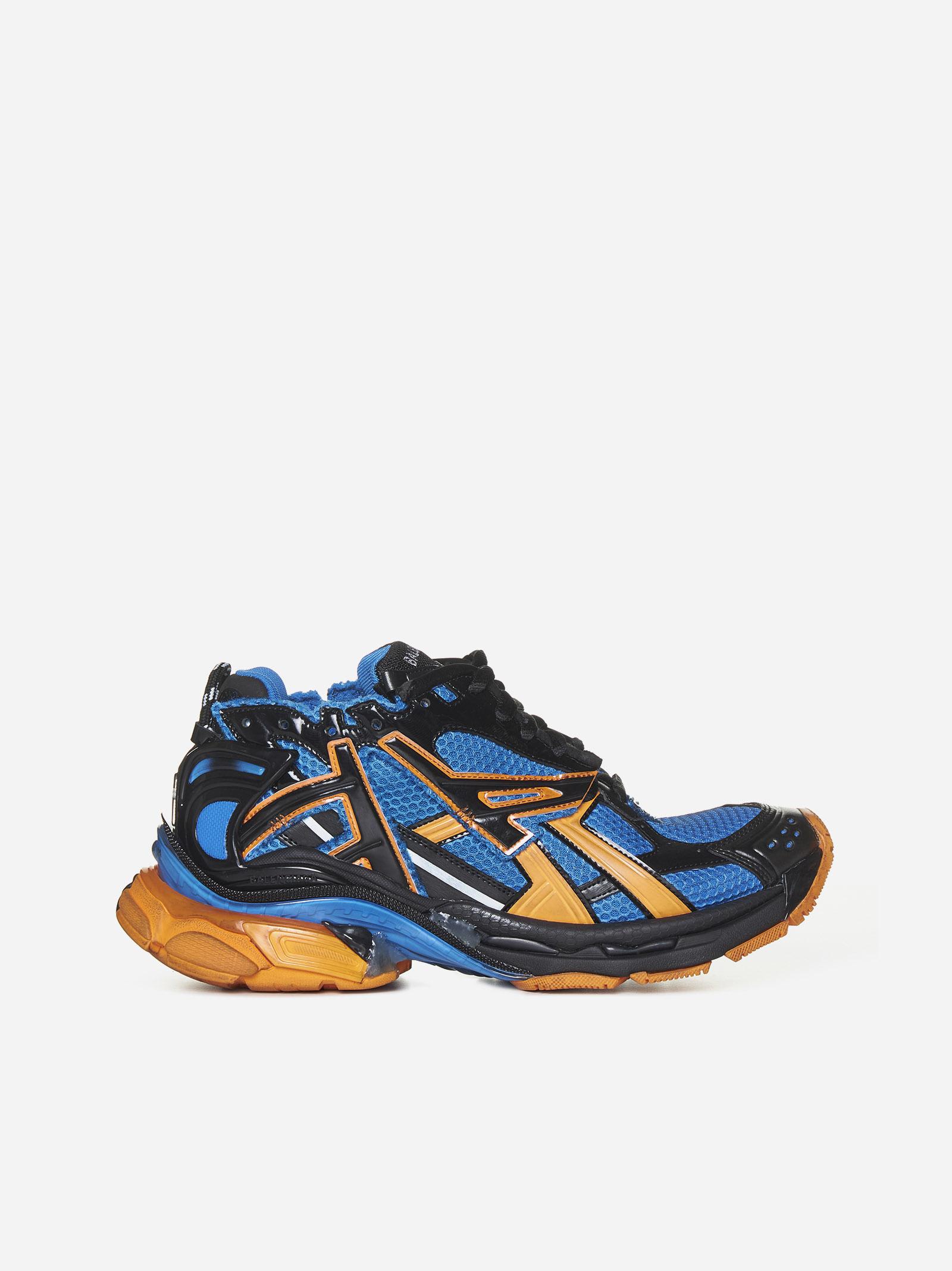 Balenciaga Runner 人造皮革与网眼布运动鞋