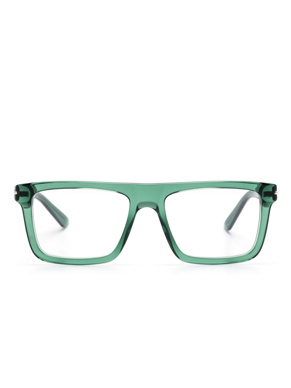 Gucci Eyewear 方框眼镜 - 绿色