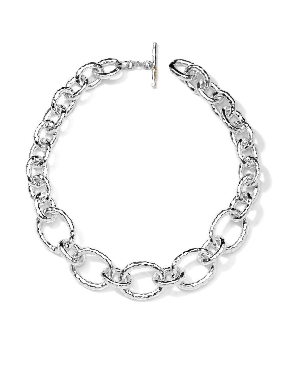 IPPOLITA Classico Hammered Bastille 48厘米项链 - 银色