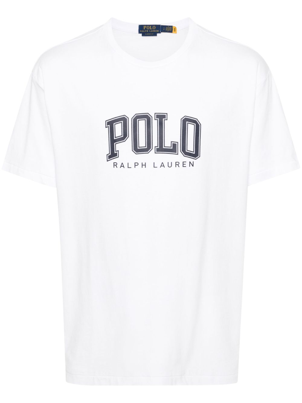 Polo Ralph Lauren logo印花棉T恤 - 白色