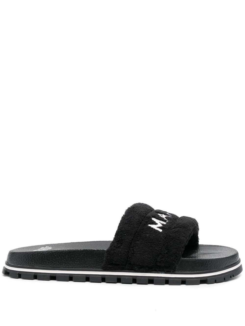 Marc Jacobs The Slide Terry 拖鞋 - 黑色