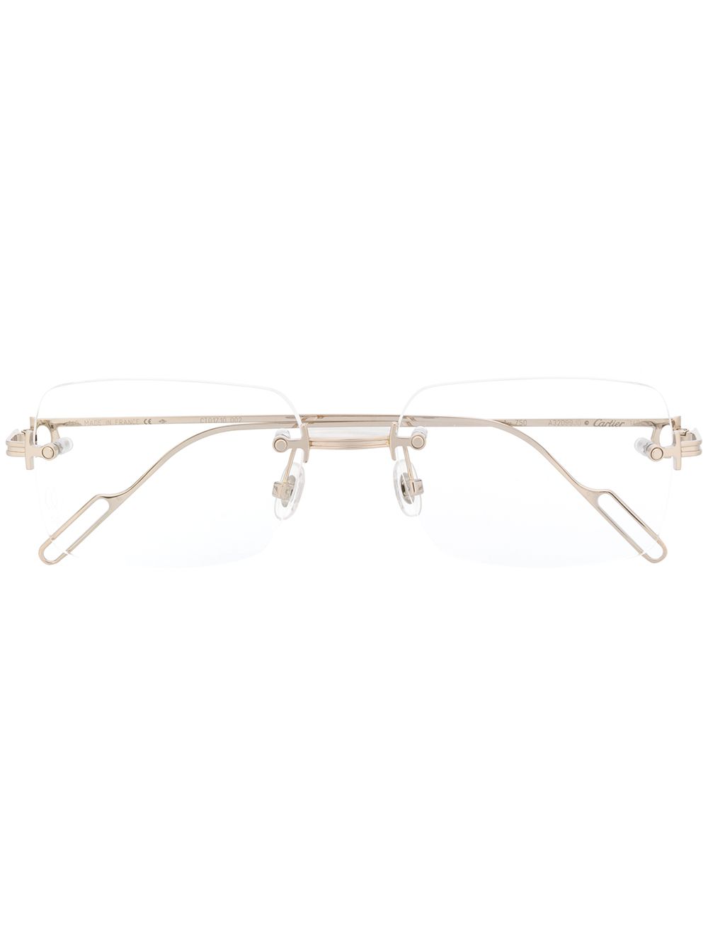 Cartier Eyewear Première de Cartier 眼镜 - 银色