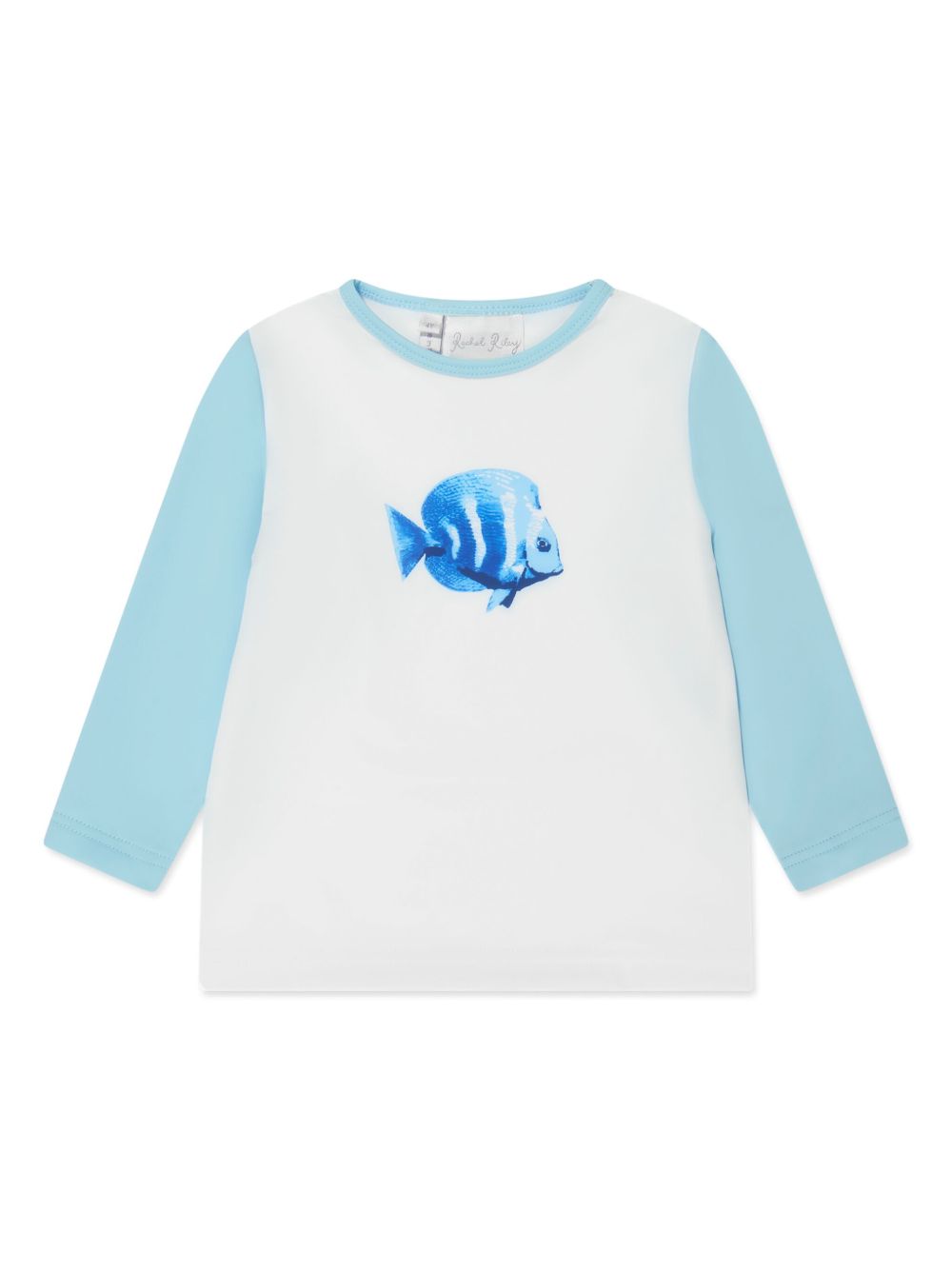 Rachel Riley Tropical Fish 防晒衣 - 白色