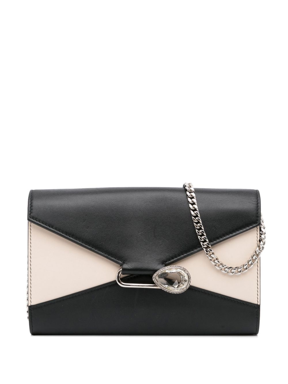 Alexander McQueen Pre-Owned Pin Envelope 斜挎包 - 黑色