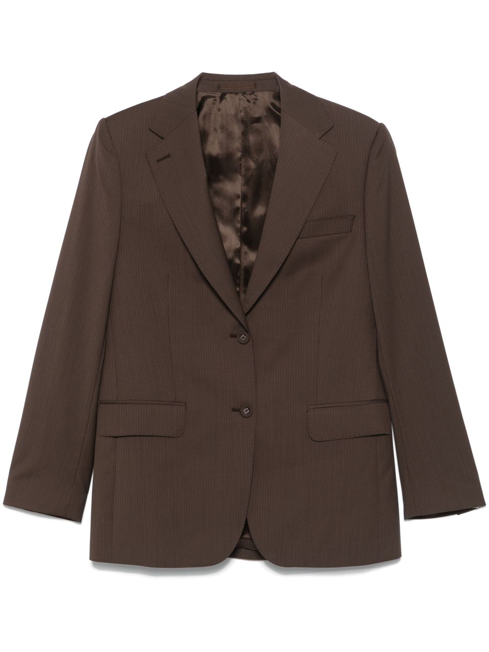 Officine Generale Giovanni 西装夹克 - 褐色