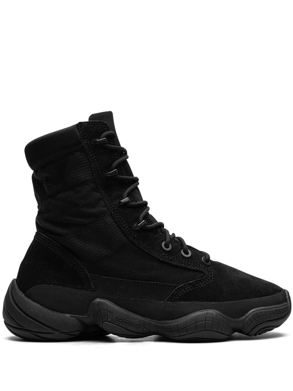 adidas YEEZY 500 High Triple Black Tactical 短靴 - 黑色