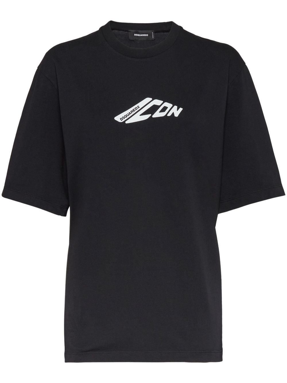 DSQUARED2 Icon 印花T恤 - 黑色