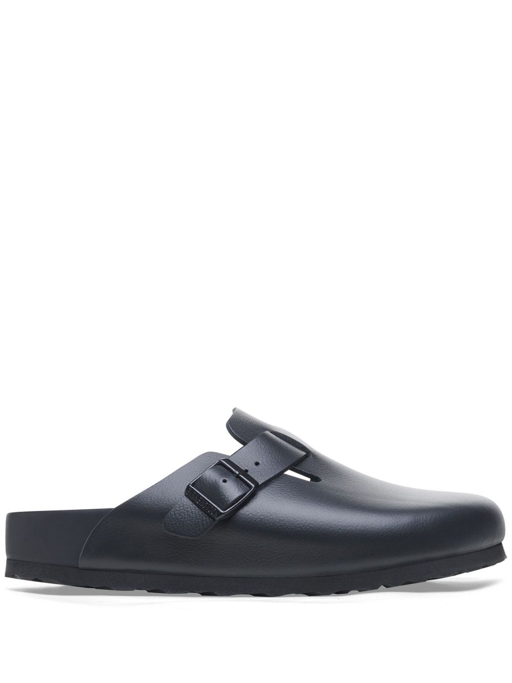 Birkenstock Boston 皮质凉鞋 - 黑色