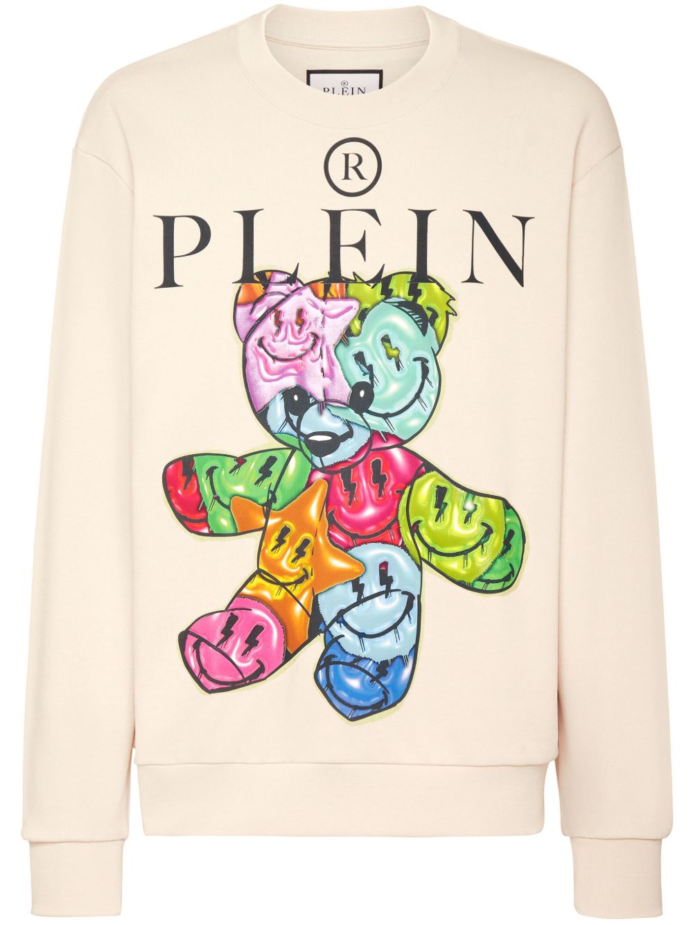 Philipp Plein Teddy Bear 棉卫衣 - 中性色
