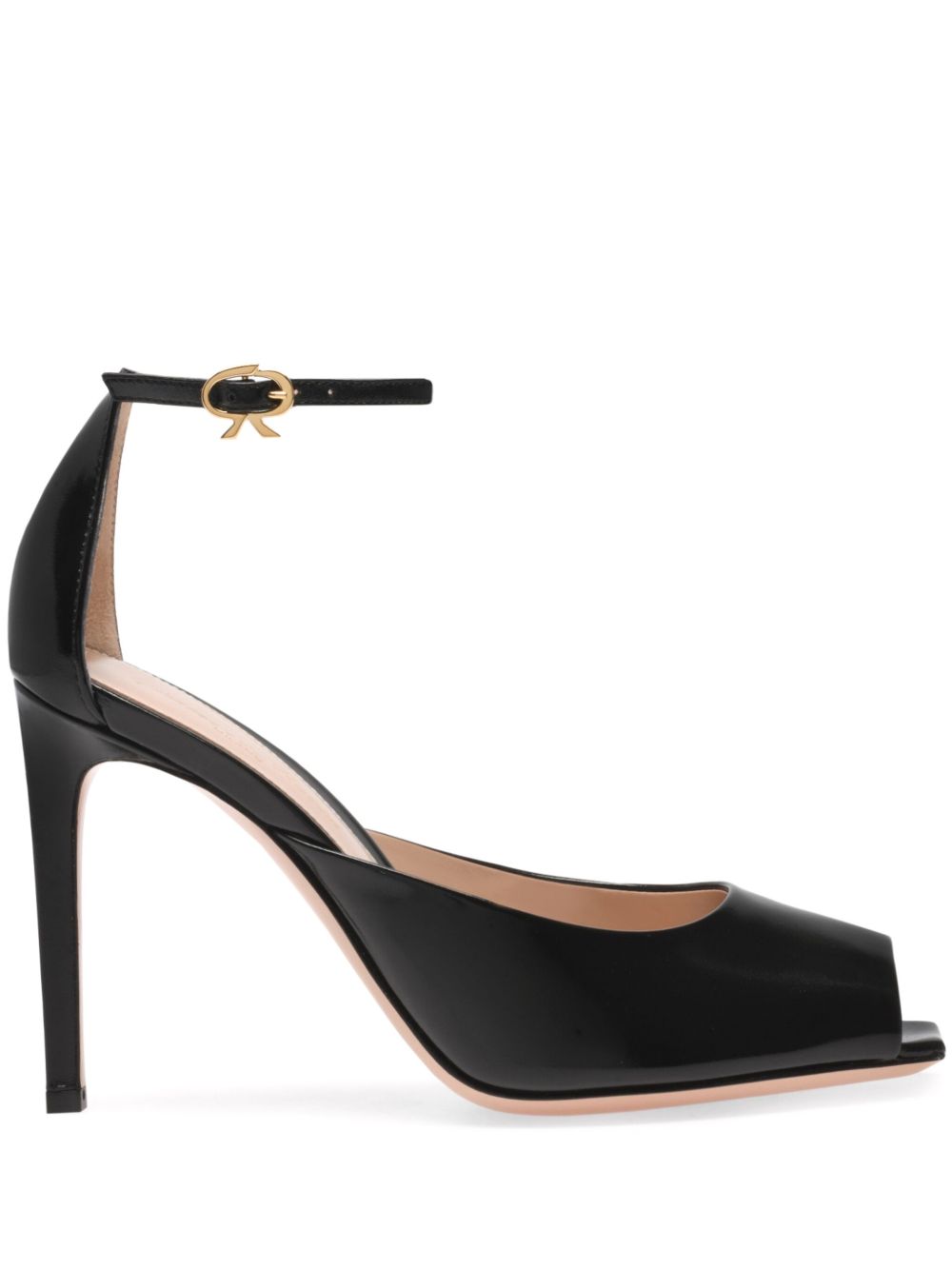 Gianvito Rossi Ethel 凉鞋（9.5厘米） - 黑色