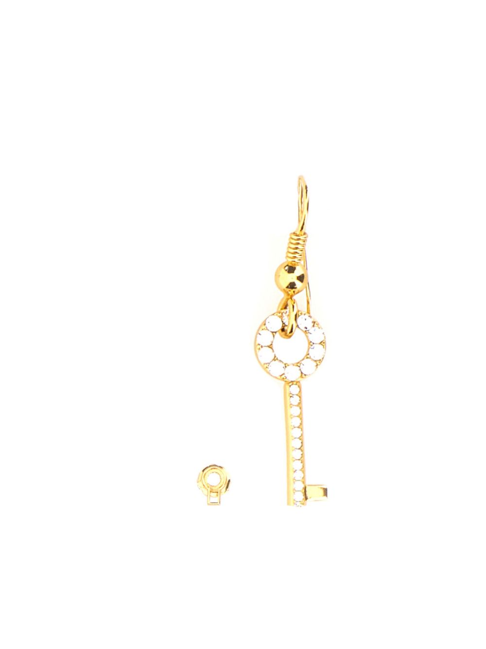 Marc Jacobs Hook & Key 耳环 - 金色
