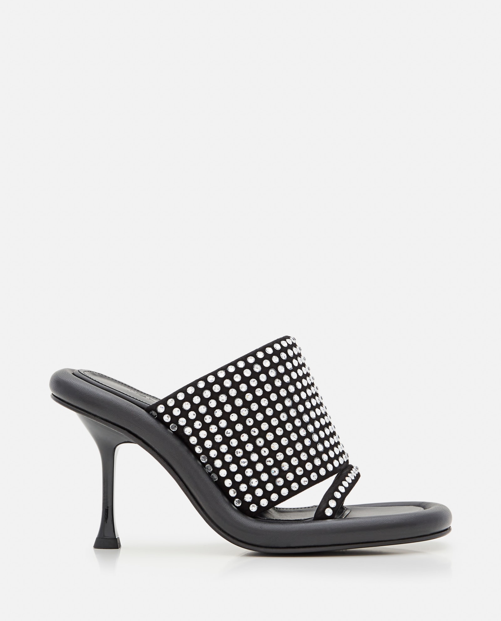 J. W. Anderson 90mm Bumper Strass Mules