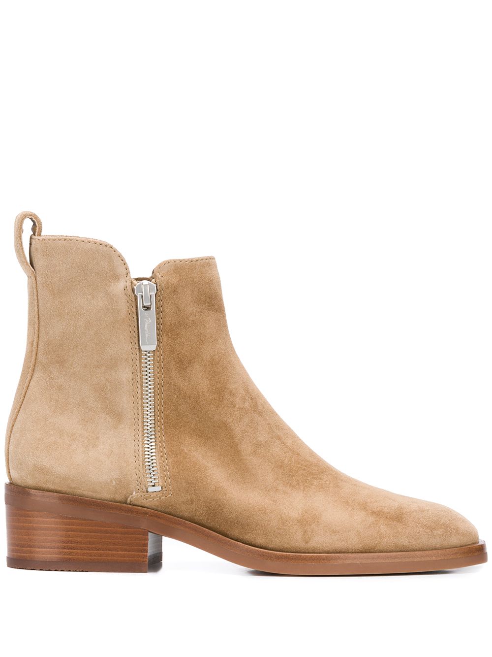 3.1 Phillip Lim Alexa及踝靴 - 褐色