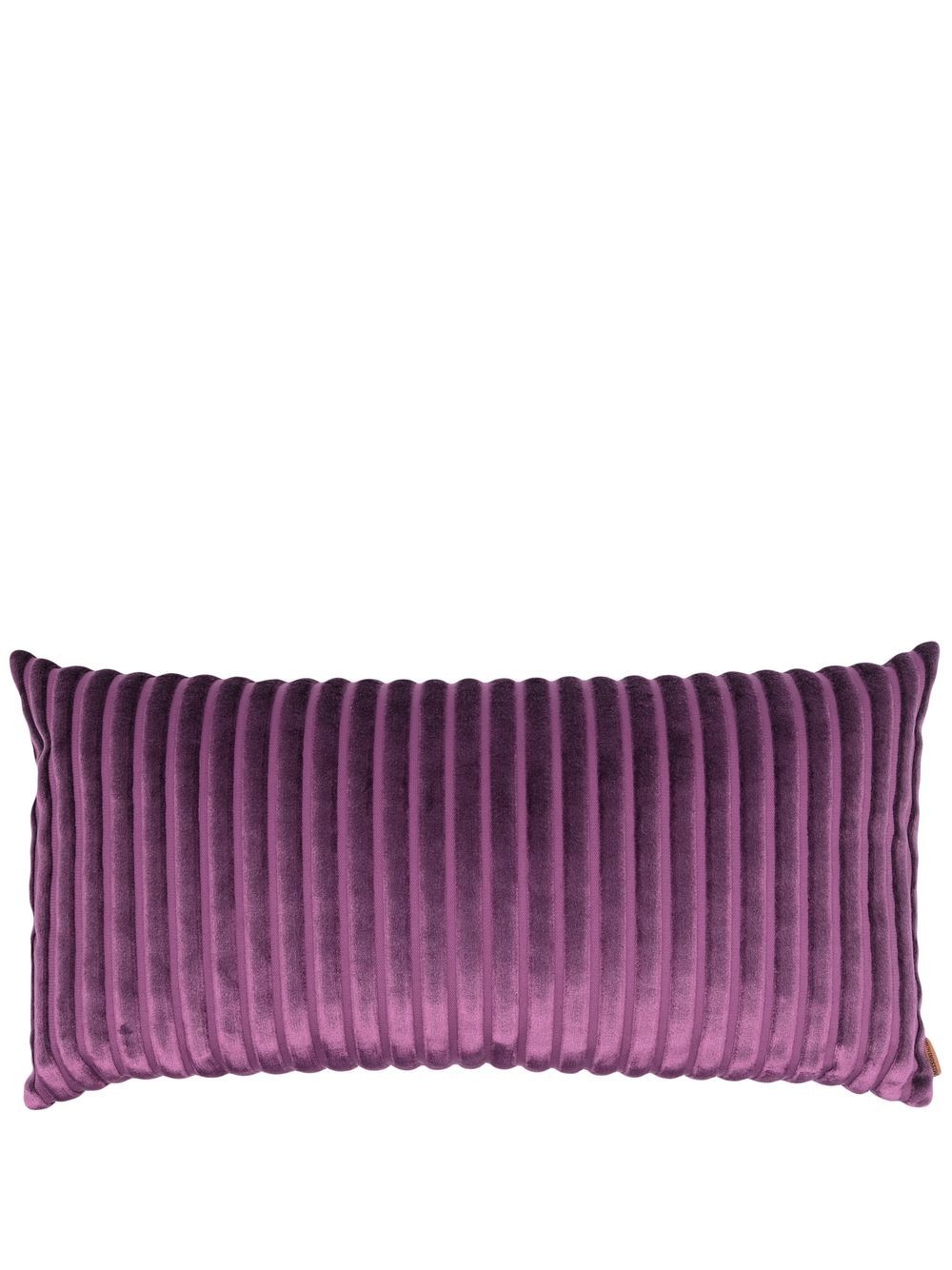 Missoni Home 丝绒效果鸭绒抱枕 - 紫色
