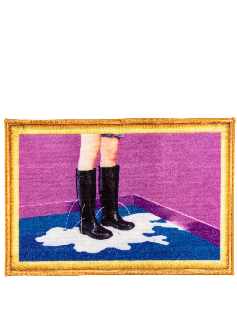 Seletti Milky Boots 地垫（60厘米 x 90厘米） - 彩色