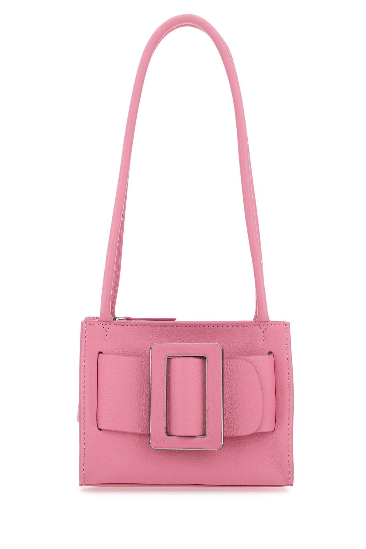 BOYY Pink Leather Bobby 18 Soft Shoulder Bag