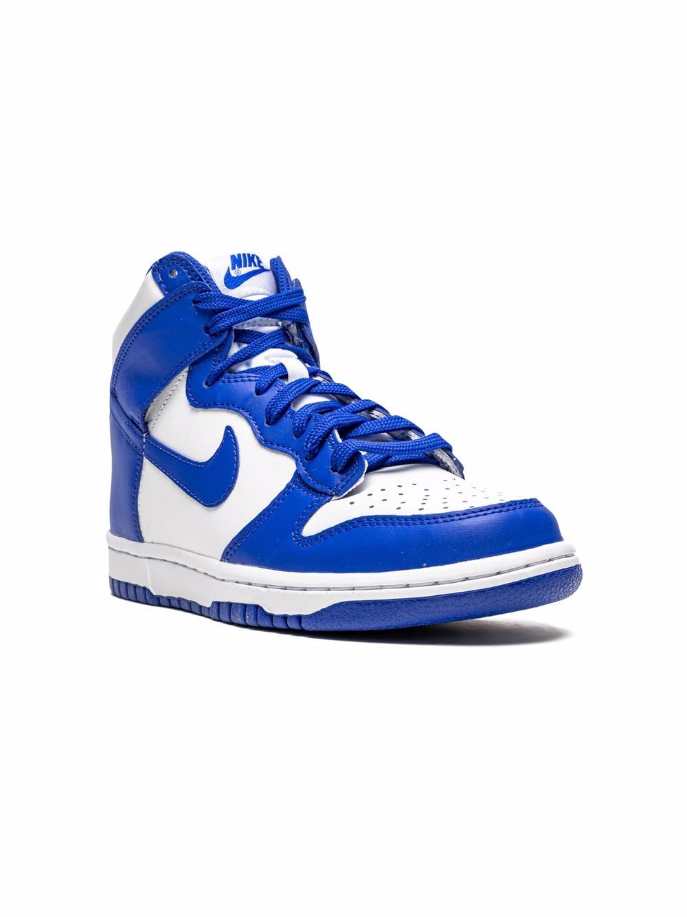 Nike Kids "Dunk High ""Game Royal"" 运动鞋" - 白色