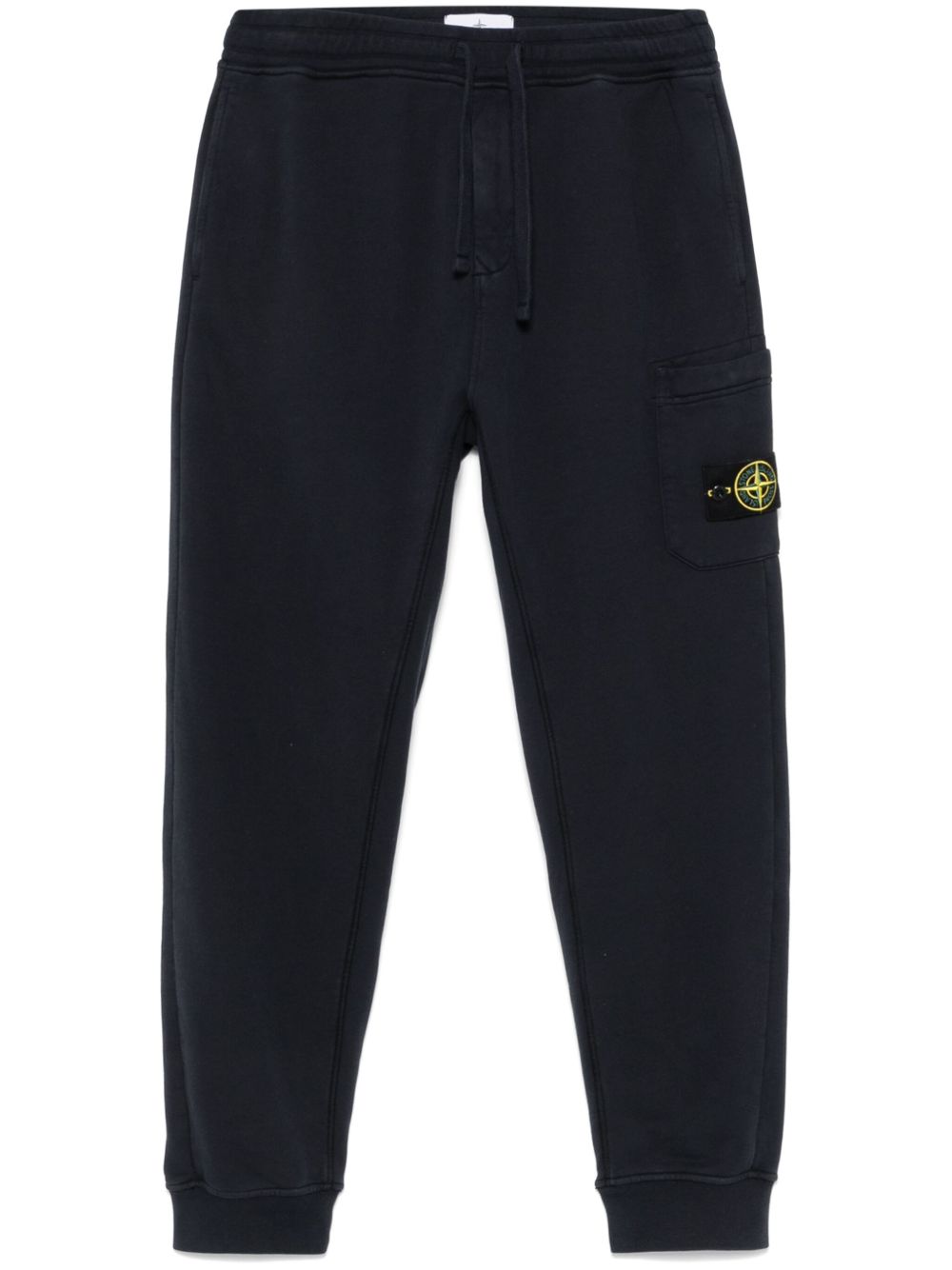 Stone Island Compass 徽章运动裤 - 蓝色