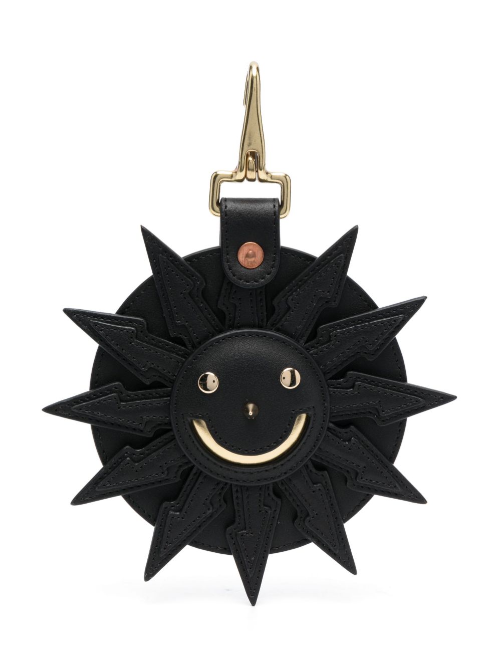 Walter Van Beirendonck Sun 品牌钥匙包 - 黑色