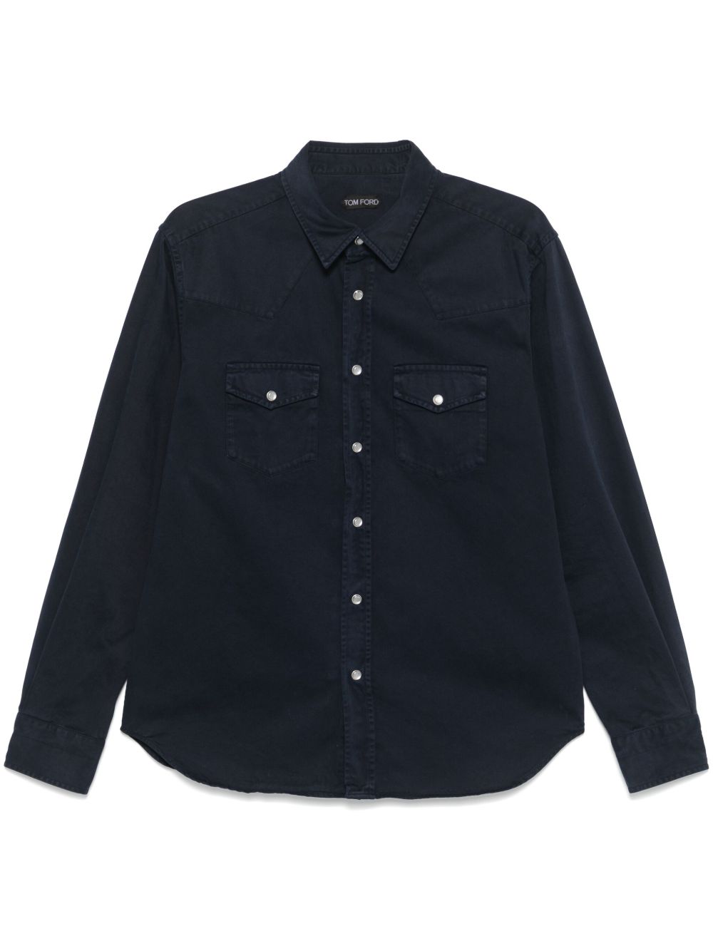 TOM FORD Western 衬衫 - 蓝色