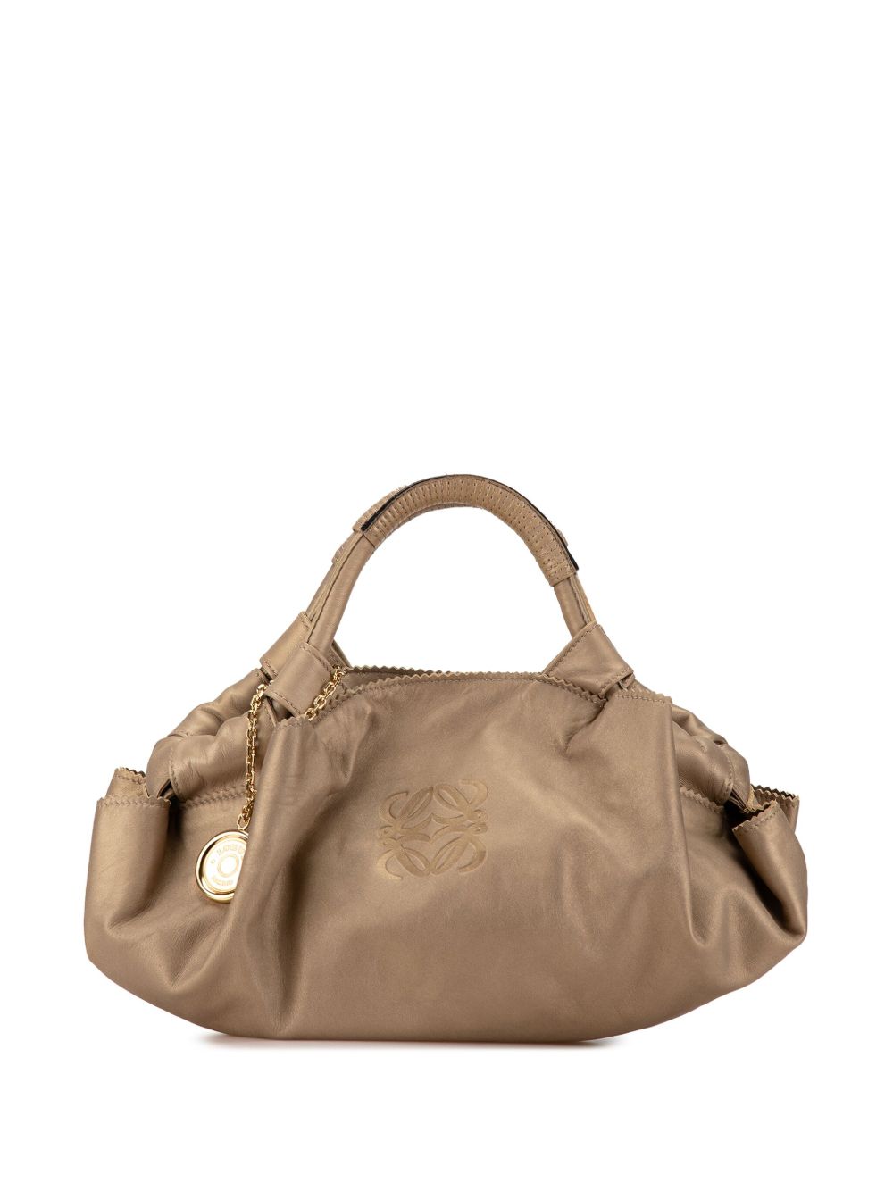 Loewe Pre-Owned Nappa Aire 手提包（2000-2023年典藏款） - 金色