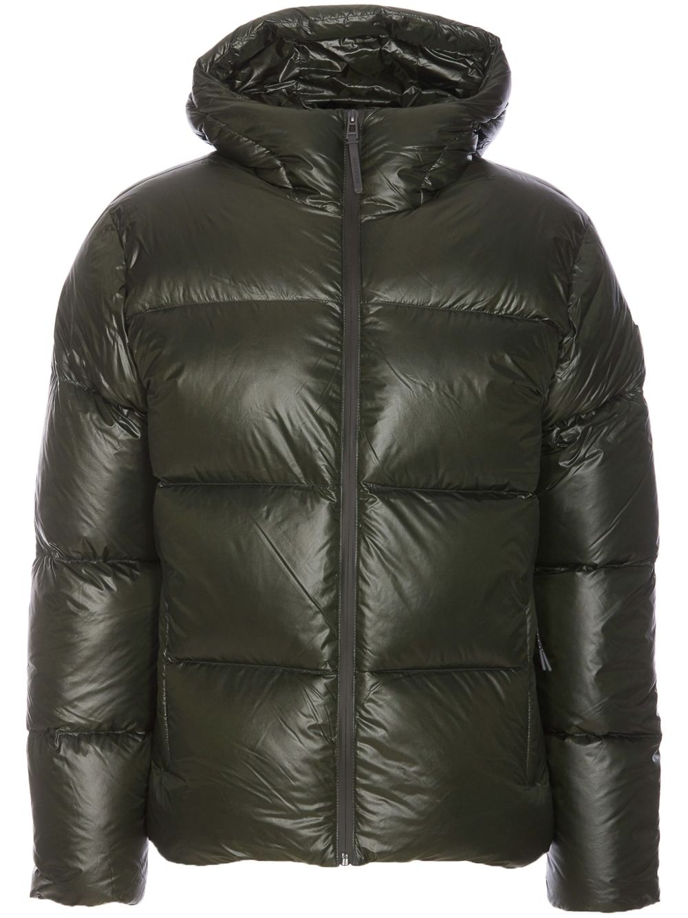 Belstaff 拉链填充夹克 - 绿色
