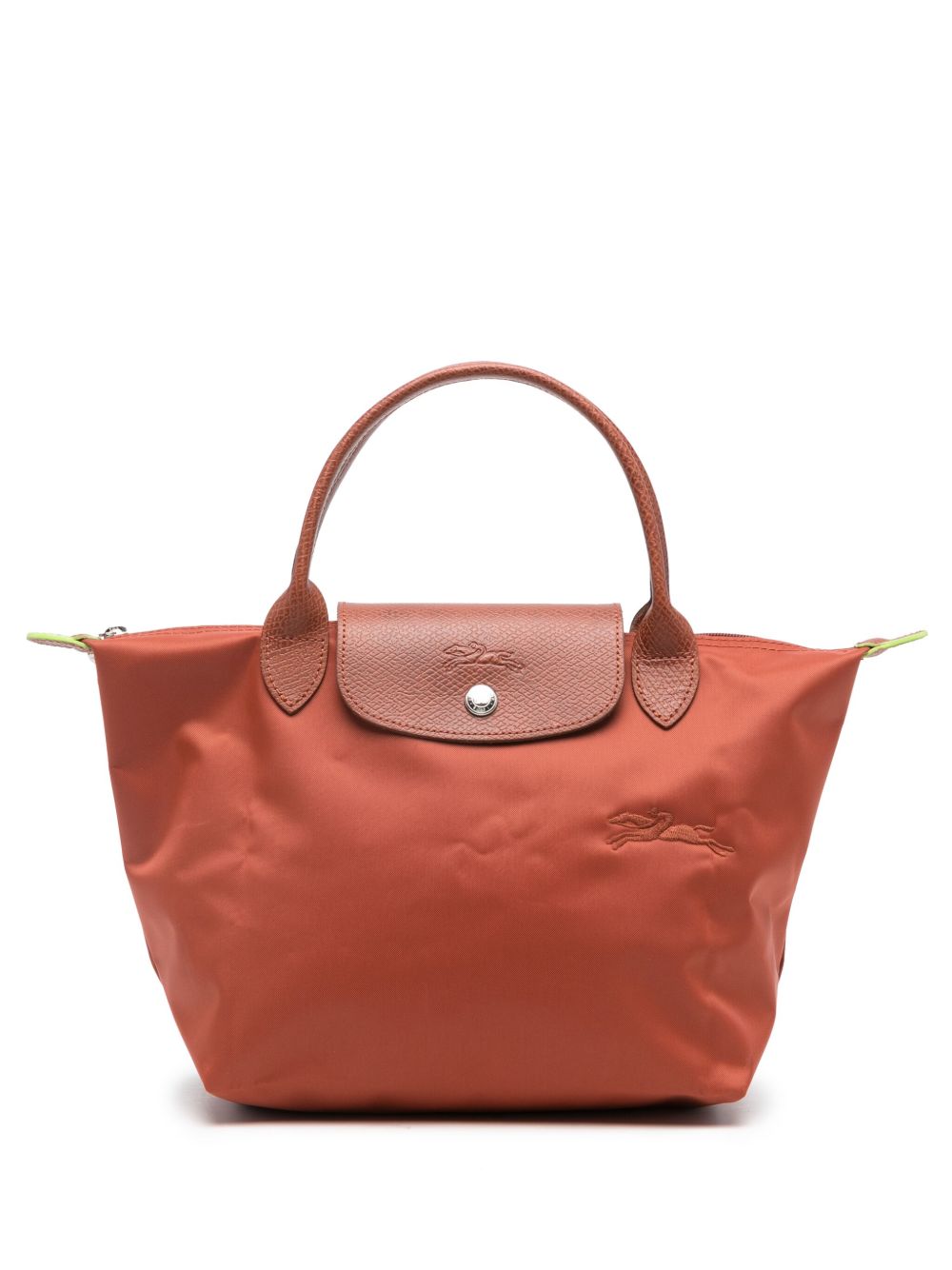 Longchamp Le Pliage Green 小号托特包 - 褐色