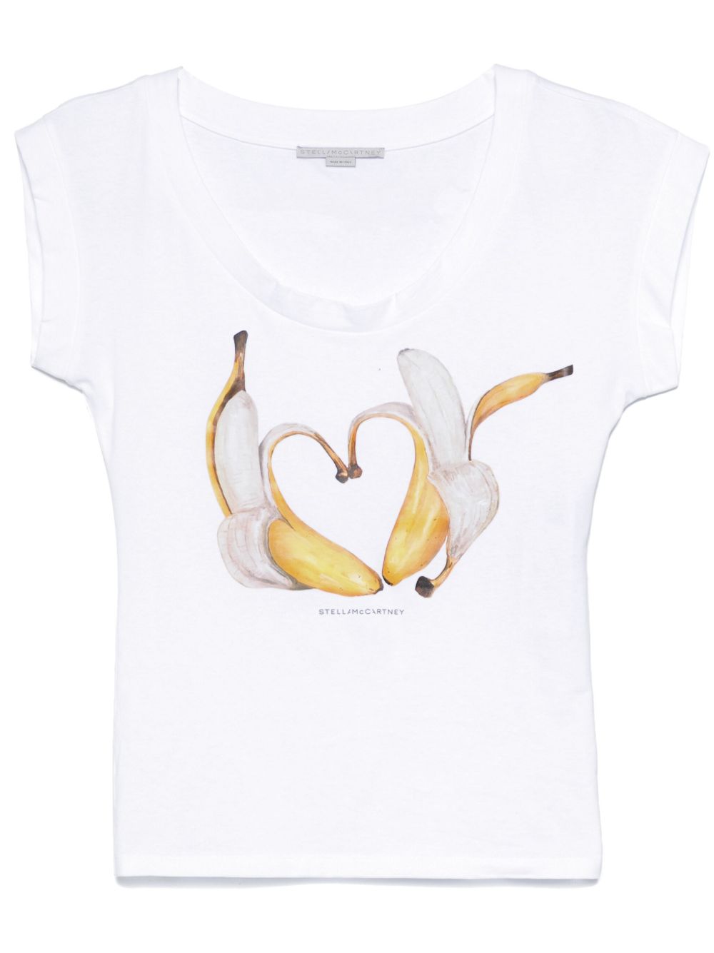 Stella McCartney Banana T-shirt - 白色