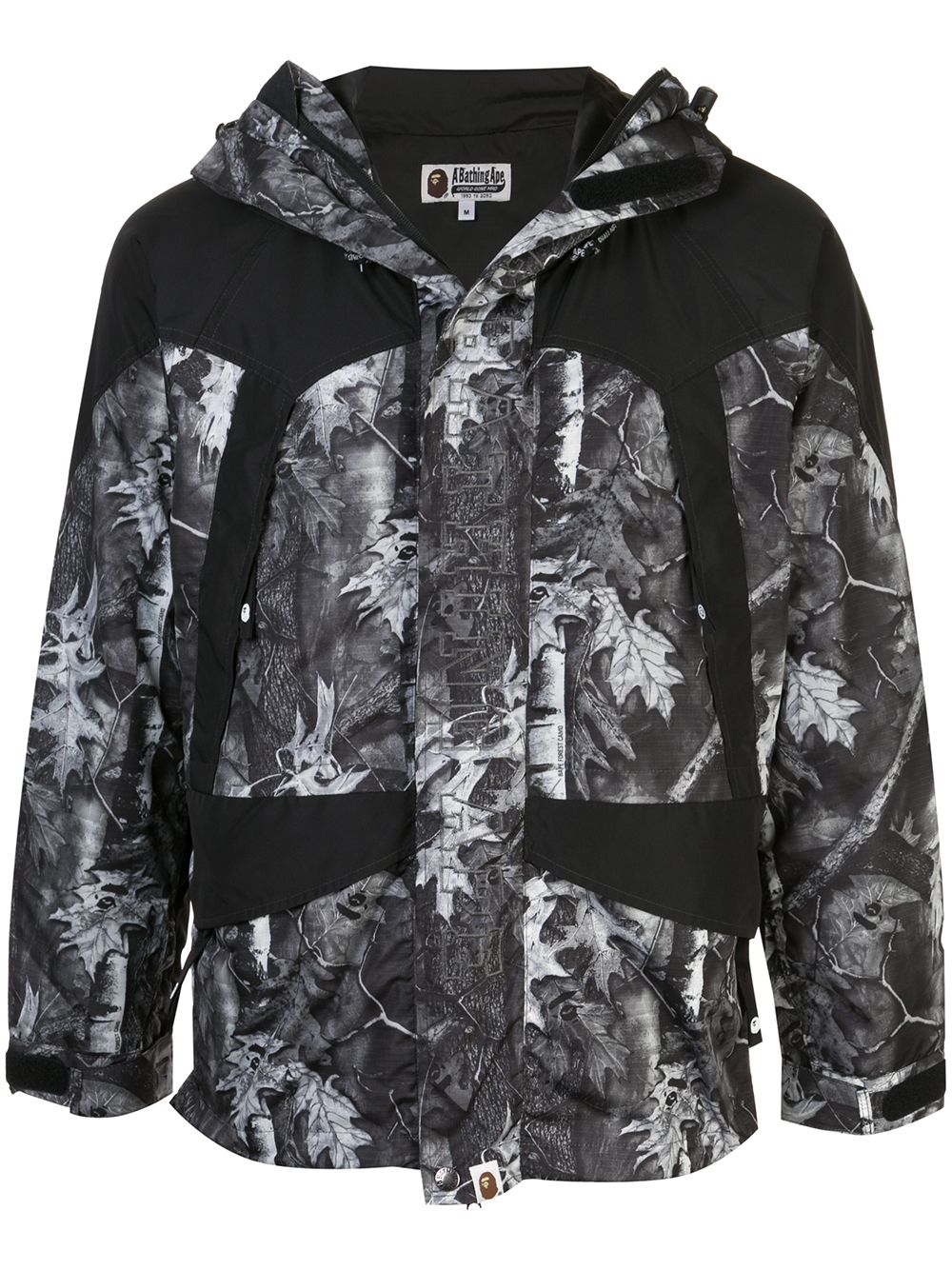 A BATHING APE® Forest Camo Snow Board夹克 - 黑色