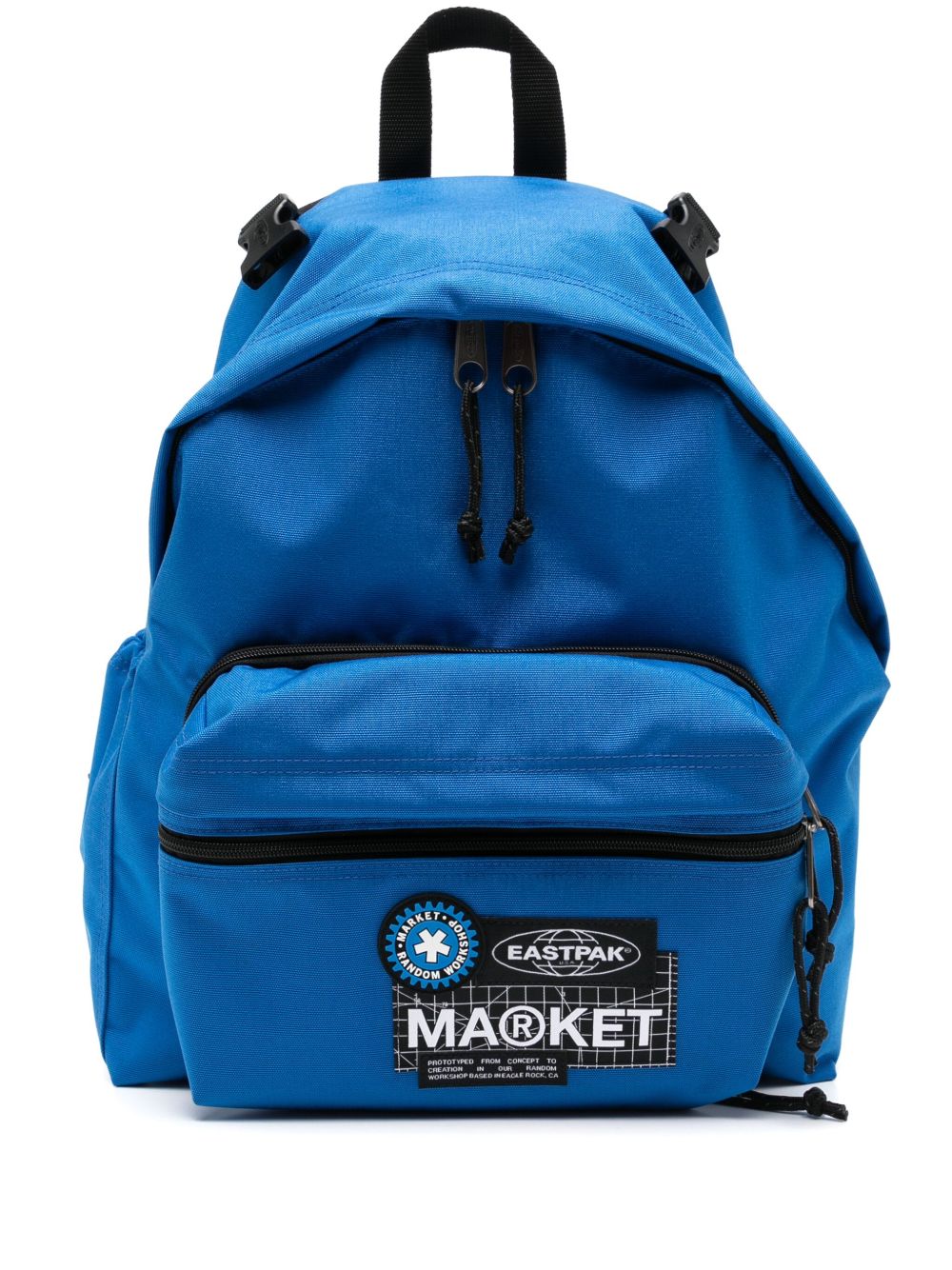 Eastpak x Market Basketballpack logo贴花双肩包 - 蓝色